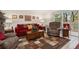 Living room with comfortable seating and access to a private balcony at 9340 E Center Ave # 2C, Denver, CO 80247
