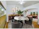 Bright dining area with a marble table and seating for four at 2720 E 121St Pl, Thornton, CO 80241