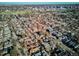 Aerial view showcasing the neighborhood and cityscape at 457 S Vine St, Denver, CO 80209