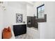 Modern dog wash station with built in shower and bench at 457 S Vine St, Denver, CO 80209