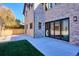 Backyard patio with access from the home's interior at 457 S Vine St, Denver, CO 80209