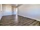 Bright bedroom with wood-look floors and double door closet at 15360 W 44Th Ave, Golden, CO 80403