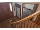 Entryway with wood floors, key holder and view of staircase at 21064 E Crestline Cir, Centennial, CO 80015