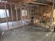 Unfinished basement with framed walls at 21064 E Crestline Cir, Centennial, CO 80015