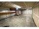 Unfinished two-car garage with ample space at 21064 E Crestline Cir, Centennial, CO 80015