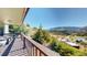 Deck overlooking scenic mountain and valley views at 6301 Perry Park Blvd # 13, Larkspur, CO 80118