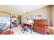 Home office with built in desk and storage at 6301 Perry Park Blvd # 13, Larkspur, CO 80118