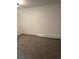 Simple living room with carpet and neutral walls at 600 S Clinton St # 3A, Denver, CO 80247