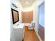 Bathroom with shower, toilet and white vanity at 3647 County Road 19, Fort Lupton, CO 80621