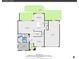 Main floor plan with kitchen, living room, and one bedroom at 14672 Melco Ave, Parker, CO 80134