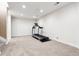 Finished basement with carpeted floors and home gym at 29850 E 167Th Pl, Brighton, CO 80603