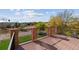 Deck overlooking expansive backyard and open space at 29850 E 167Th Pl, Brighton, CO 80603