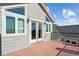 Private deck with french doors and a view at 29850 E 167Th Pl, Brighton, CO 80603