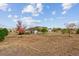 Landscaped backyard with shed and garden at 29850 E 167Th Pl, Brighton, CO 80603