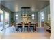 Elegant dining room featuring a large table and pendant lighting at 2200 Newton St, Denver, CO 80211