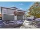 Townhome with a private attached garage and balcony at 9901 E Evans Ave # 7D, Aurora, CO 80247