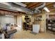 Finished basement with workshop and ample storage space at 926 Highland Park Dr, Broomfield, CO 80020