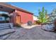 Spacious backyard patio with grill and covered sitting area at 8537 E 35Th Ave, Denver, CO 80238