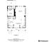 2nd floor plan features kitchen, dining room, living room, and bedroom at 8537 E 35Th Ave, Denver, CO 80238
