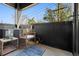 Outdoor patio space with seating and room for relaxing at 1601 Park Ave # 216, Denver, CO 80218