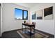 Home office with a desk, chair, and artwork, great for working from home at 1601 Park Ave # 216, Denver, CO 80218
