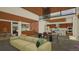 Open kitchen with island and high-end appliances at 755 S Jackson St, Denver, CO 80209