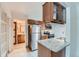 Modern kitchen with granite countertops and stainless steel appliances at 2227 Canyon Blvd # 253B, Boulder, CO 80302
