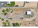 Aerial view of property with house and detached shop at 11685 Salem St, Henderson, CO 80640