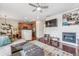 Open concept living room with kitchen and dining area at 13042 Grant E Cir # C, Thornton, CO 80241