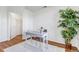 Bright office space with a desk and access to closet at 5726 N Genoa Way # 10-106, Aurora, CO 80019