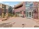 Community center entrance with landscaping and bike rack at 3601 Arapahoe Ave # 226, Boulder, CO 80303