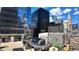 Rooftop deck with city views and two grills at 1020 15Th St # 40M, Denver, CO 80202