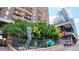 Exterior view of the building with landscaping and statue at 1020 15Th St # 40M, Denver, CO 80202