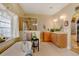 Elegant bathroom with double sinks and a soaking tub at 35100 E 120Th Ave, Hudson, CO 80642