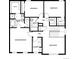 Two-story floor plan, Primary bedroom with bath, game room, and laundry at 2224 Alyssa St, Fort Lupton, CO 80621