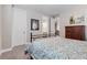 Bright bedroom with a double bed and built-in wardrobe at 3093 Belay Pt, Castle Rock, CO 80108