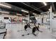 Modern gym with various exercise equipment at 3093 Belay Pt, Castle Rock, CO 80108