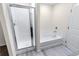 Bathroom with shower and bathtub at 7211 Dolores Ave, Frederick, CO 80530