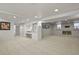 Finished basement with an open floor plan and lots of light at 1529 Holly, Denver, CO 80220