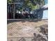 Large backyard with chain link fence at 2831 Lawrence St, Denver, CO 80205