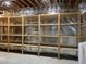 Unfinished basement with shelving and insulation at 22141 Chippewa, Golden, CO 80401