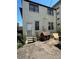 Backyard view of the house with storage shed at 1053 N Colorado Blvd, Denver, CO 80206