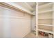 Large closet with shelving and hanging rod for storage at 1020 15Th St # 37I, Denver, CO 80202