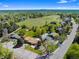 Aerial view showcasing the home's expansive lot and surrounding area at 580 S Parfet St, Lakewood, CO 80226