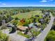Aerial view showing property location, lot size, and neighborhood at 580 S Parfet St, Lakewood, CO 80226