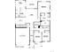 First floor plan showing 3 bedrooms, 2 baths, kitchen and living room at 1829 Sawtooth Mountain Dr, Berthoud, CO 80513