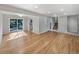 Living room with hardwood floors and an open floor plan at 11852 Humboldt Dr, Northglenn, CO 80233