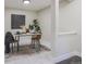 Small dining area with modern table and chairs at 14218 E 1St Dr # A05, Aurora, CO 80011