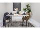 Cozy dining area, featuring a modern table and chairs at 14218 E 1St Dr # A05, Aurora, CO 80011