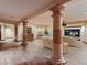 Finished basement with home theatre and hardwood floors at 26600 Mowbray Ct, Evergreen, CO 80439